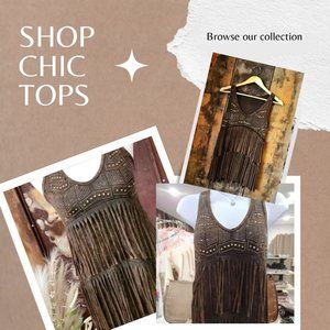 BULLY Dangling FRINGE & BLING Inset TANK TOP Embellished Gem T-SHIRT Price CHEAP